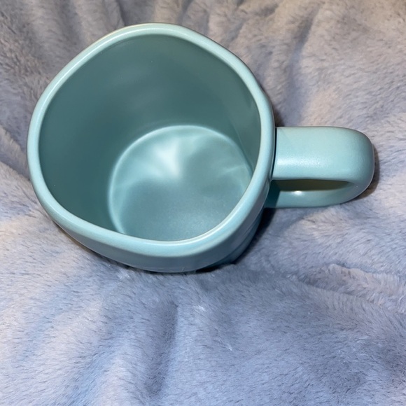 Rae Dunn “#Mom Life” Blue Mug w/ Gold Letters - Picture 2 of 3